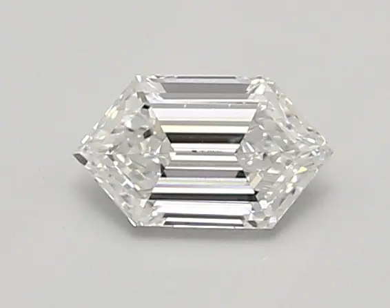 0.65ct D VVS2 Long Hexagon (IGI)