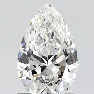 0.64ct D VS2 Pear (IGI)