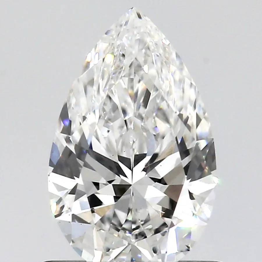 0.64ct D VS2 Pear (IGI)