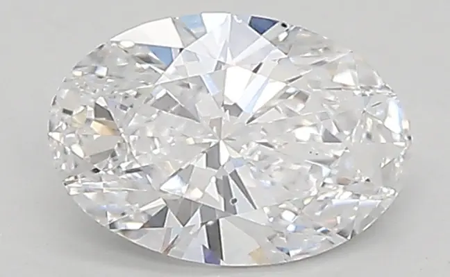 0.64ct D VS2 Oval (IGI)