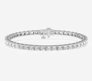 7ctw Emerald East-West Tennis Bracelet