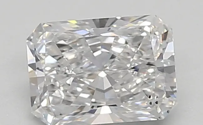 0.64ct D SI1 Radiant (IGI)
