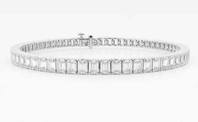 Emerald North- South Tennis Bracelet