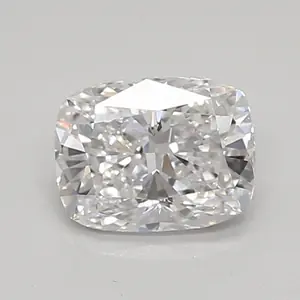 0.64ct D VVS2 Cushion (IGI)