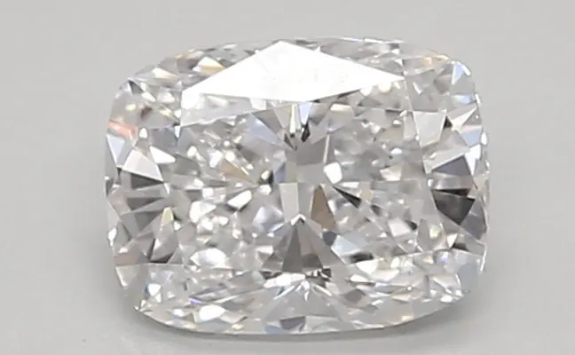 0.64ct D VVS2 Cushion (IGI)