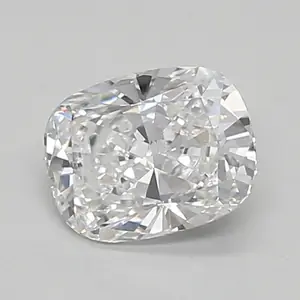 0.64ct D VVS2 Cushion (IGI)