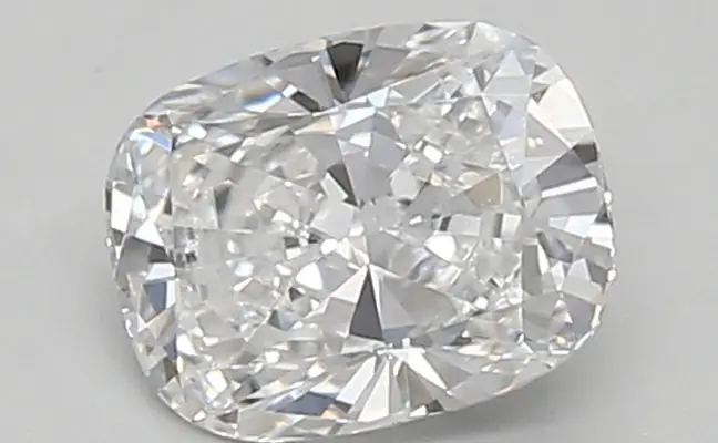 0.64ct D VVS2 Cushion (IGI)