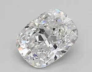 0.64ct D VVS2 Cushion (IGI)