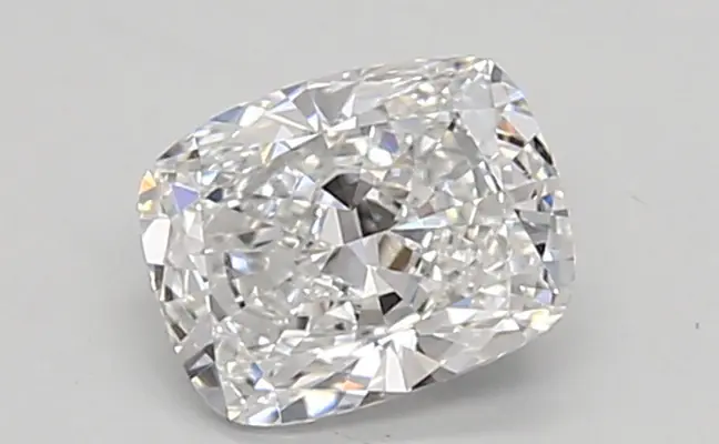 0.64ct D VVS2 Cushion (IGI)