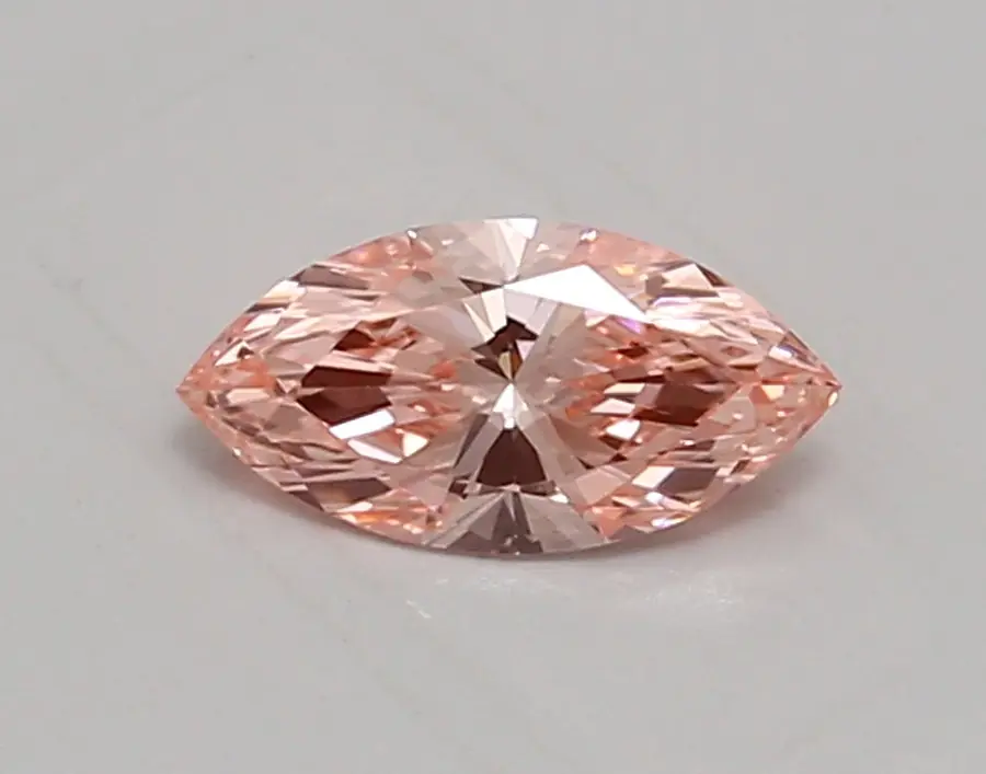 0.64ct FANCY VIVID  PINK VVS2 Marquise (IGI)
