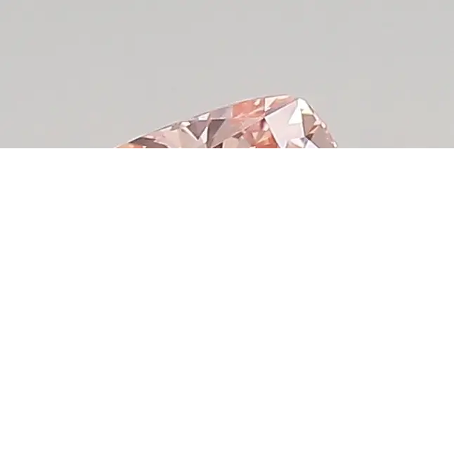 0.64ct FANCY VIVID  PINK VVS2 Cushion (IGI)