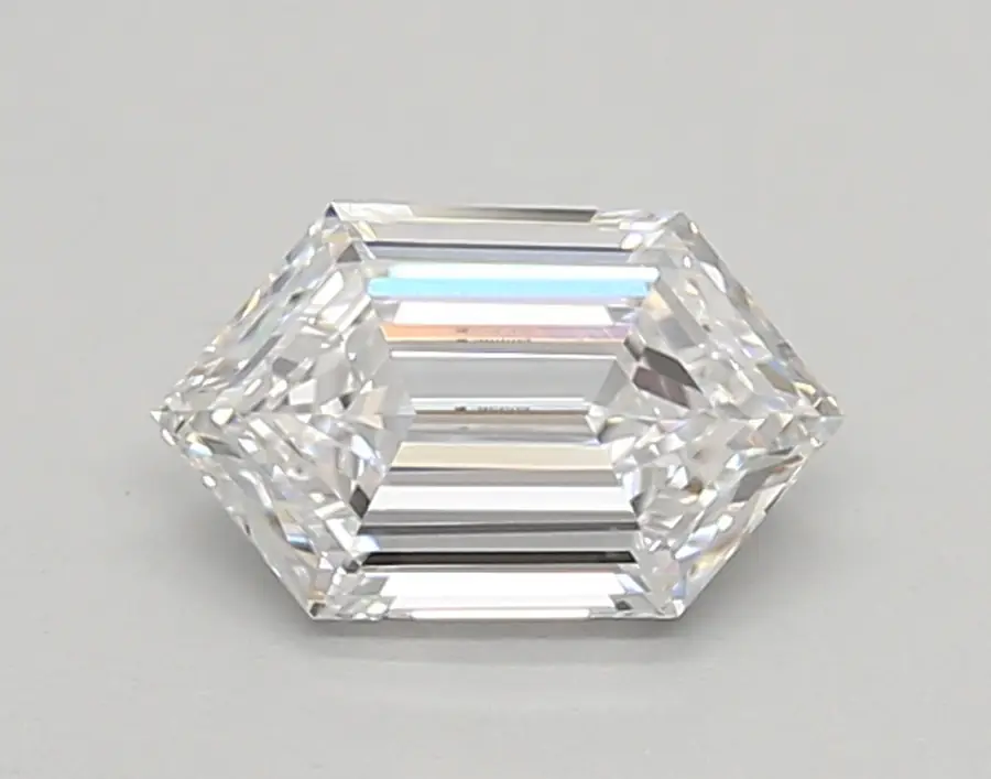 0.64ct D VVS1 Long Hexagon (IGI)