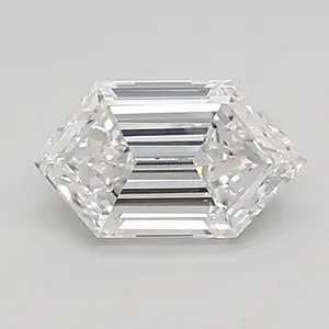 0.64ct D VVS2 Long Hexagon (IGI)
