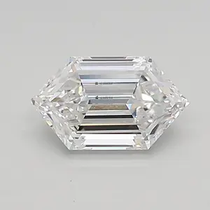 0.64ct D VVS2 Long Hexagon (IGI)