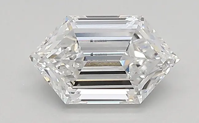 0.64ct D VVS2 Long Hexagon (IGI)