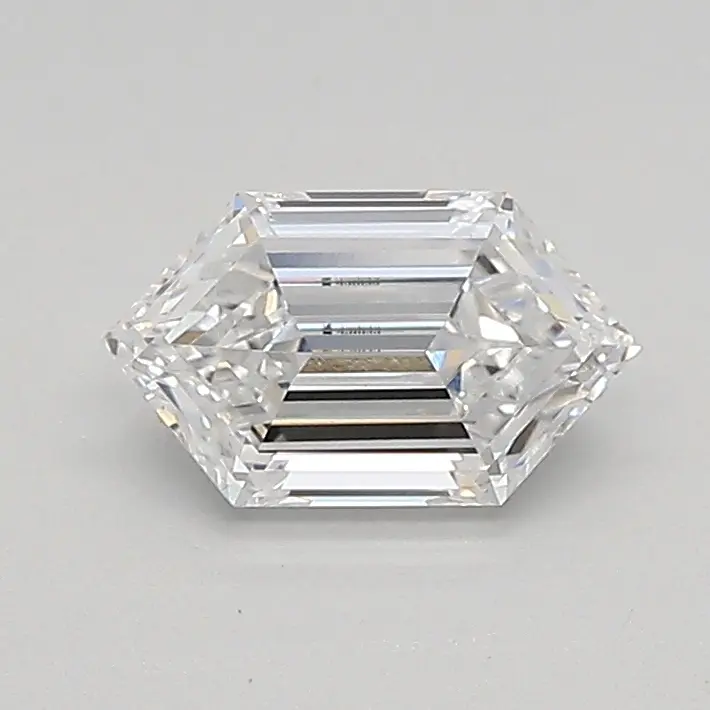 0.64ct D VVS2 Long Hexagon (IGI)