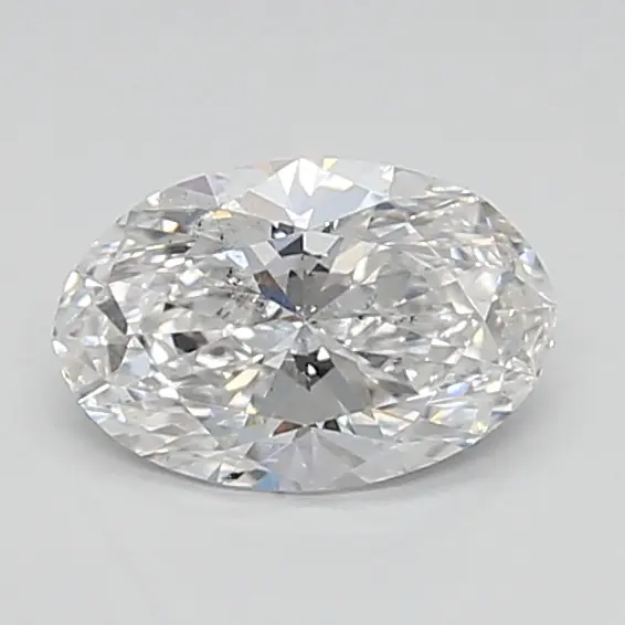 0.63ct D SI1 Oval (IGI)