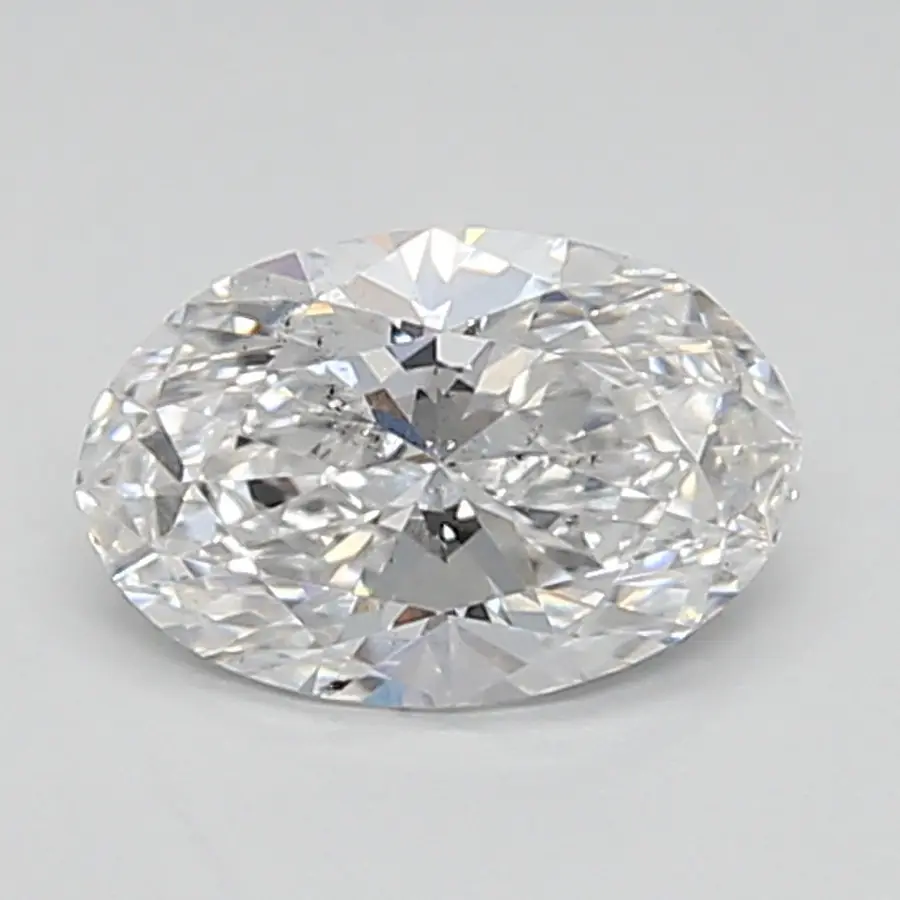 0.63ct D SI1 Oval (IGI)