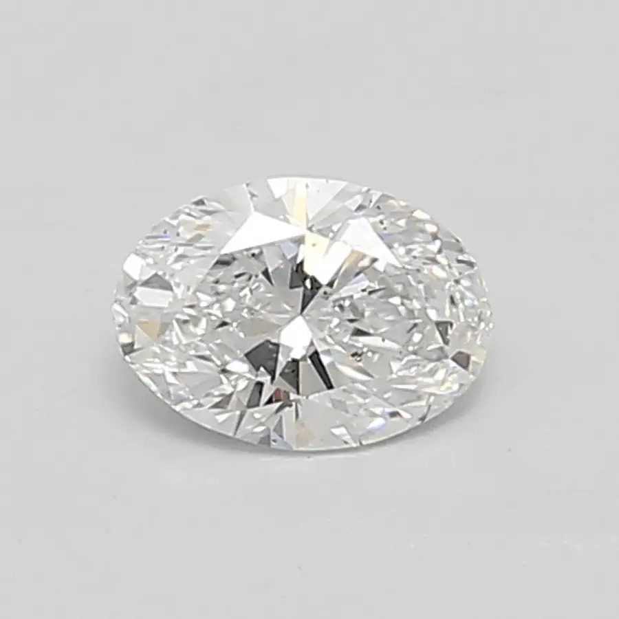 0.63ct E SI1 Oval (IGI)