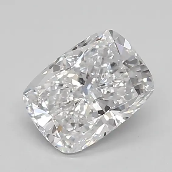0.63ct D VVS2 Cushion (IGI)