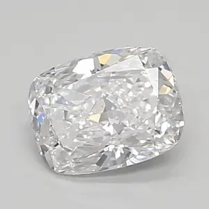 0.63ct D VVS2 Cushion (IGI)