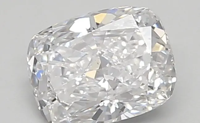 0.63ct D VVS2 Cushion (IGI)