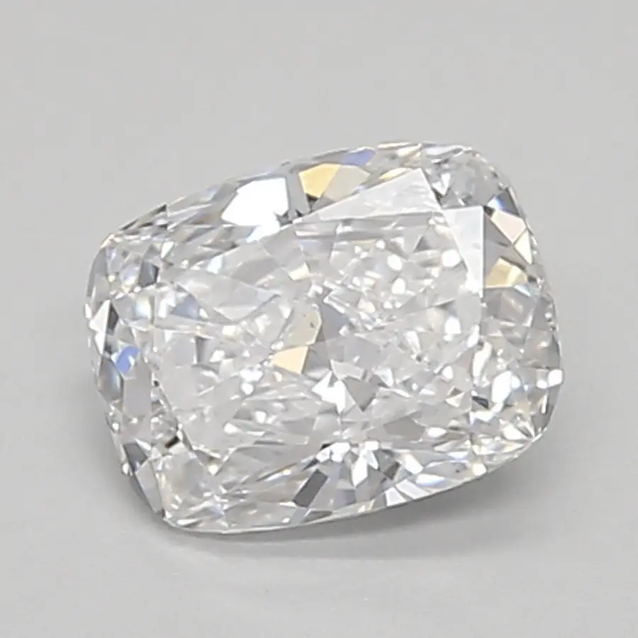 0.63ct D VVS2 Cushion (IGI)