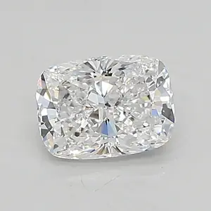 0.63ct D VVS2 Cushion (IGI)