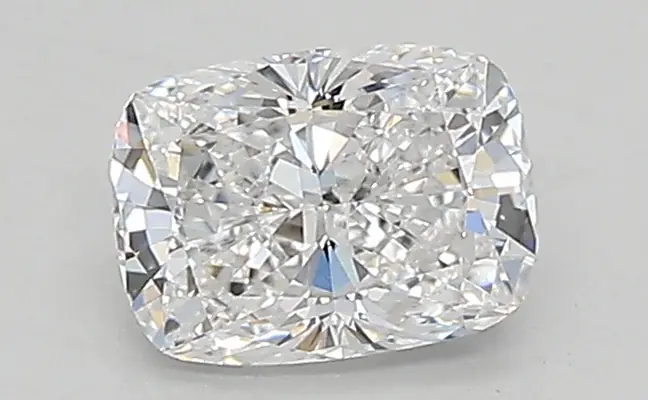 0.63ct D VVS2 Cushion (IGI)