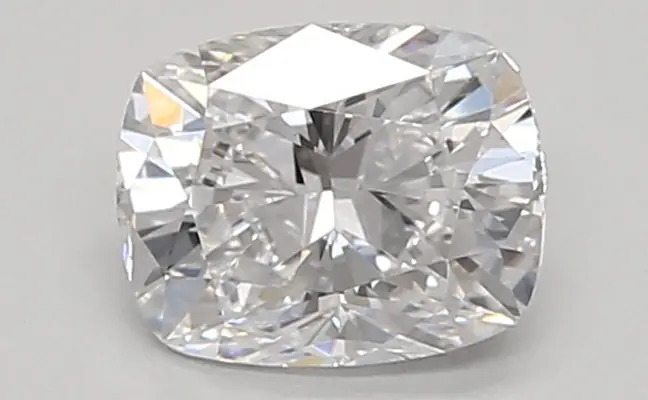 0.63ct D VVS2 Cushion (IGI)