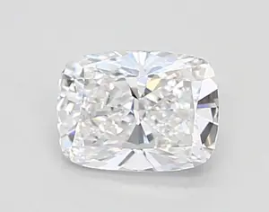 0.63ct D VVS2 Cushion (IGI)