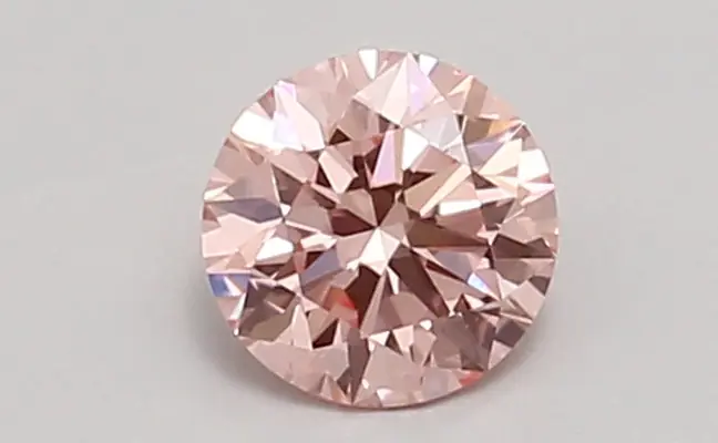 0.63ct FANCY INTENSE  PINK VS1 Round (IGI)