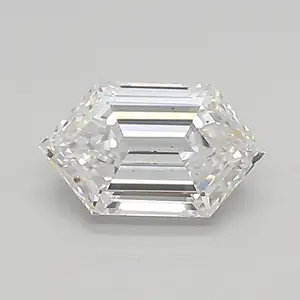 0.63ct E VS2 Long Hexagon (IGI)