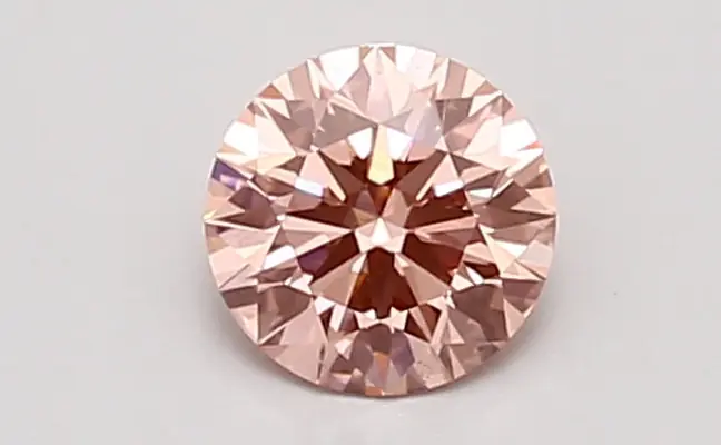 0.63ct FANCY VIVID  PINK VS1 Round (IGI)