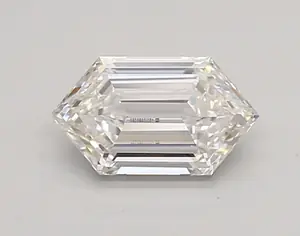 0.63ct F VVS1 Long Hexagon (IGI)