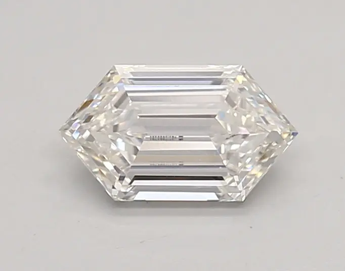 0.63ct F VVS1 Long Hexagon (IGI)