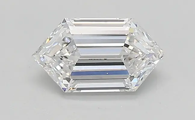 0.63ct D VS1 Long Hexagon (IGI)
