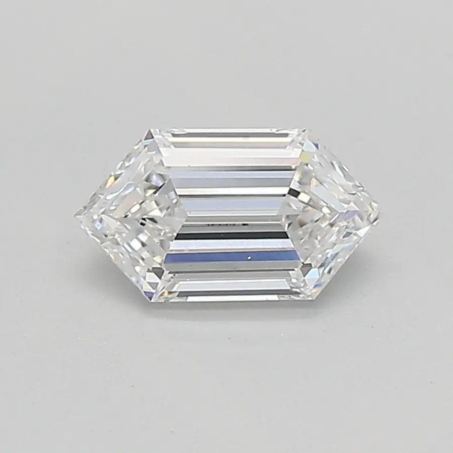 0.63ct D VS1 Long Hexagon (IGI)