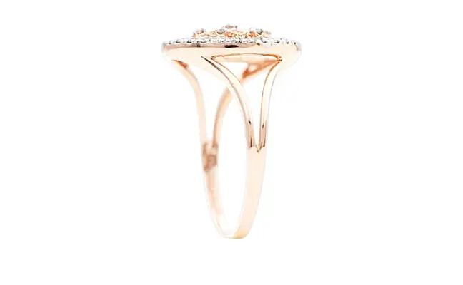 Regalia Crown Ring (CI. Zaveri)-  0.282 CTW 24 PCS VS1 Lab Grown Round Diamond Tiara Ring