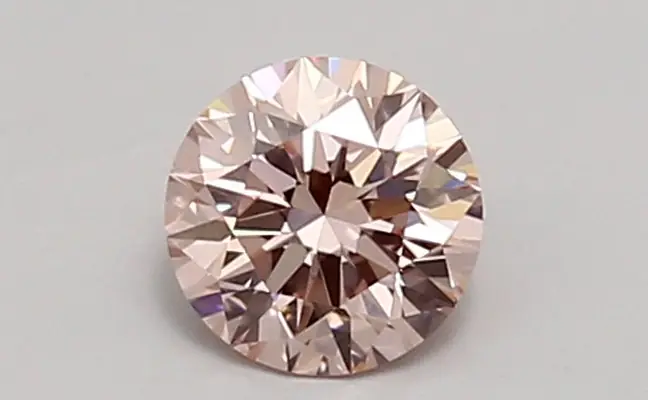 0.62ct FANCY INTENSE  PINK VVS2 Round (IGI)