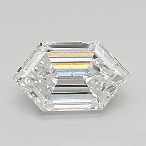 0.62ct D VVS1 Long Hexagon (IGI)