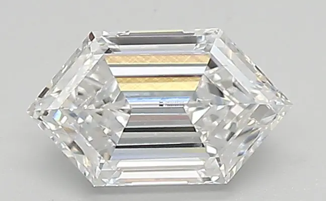 0.62ct D VVS1 Long Hexagon (IGI)