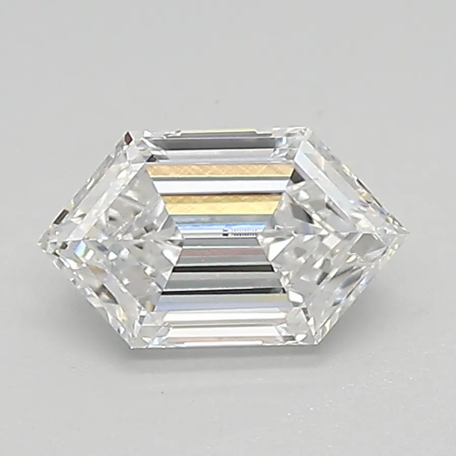 0.62ct D VVS1 Long Hexagon (IGI)