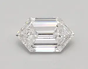 0.62ct D VVS2 Long Hexagon (IGI)