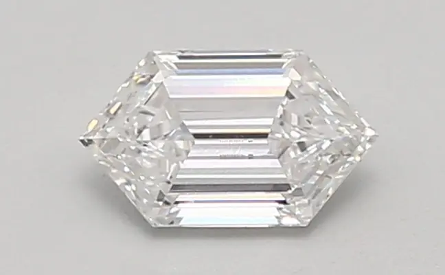 0.62ct D VVS2 Long Hexagon (IGI)