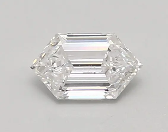 0.62ct D VVS2 Long Hexagon (IGI)