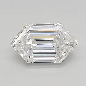 0.62ct D VS1 Long Hexagon (IGI)