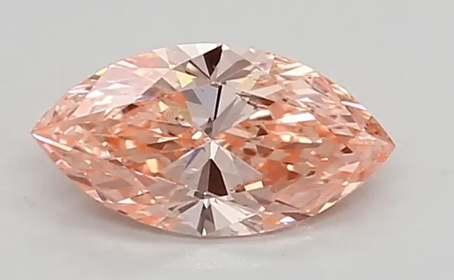 0.62ct FANCY VIVID  PINK VS2 Marquise (IGI)