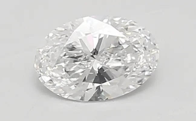 0.61ct D SI1 Oval (IGI)