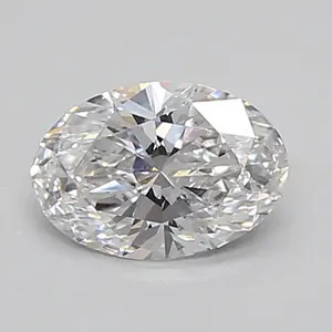 0.61ct E SI1 Oval (IGI)